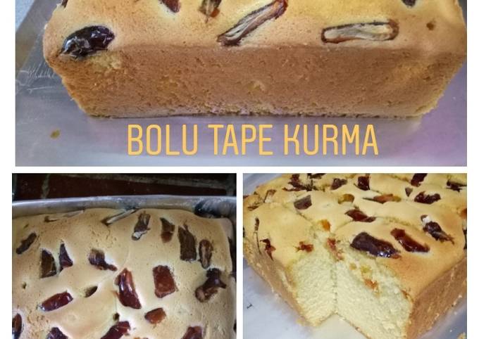 Langkah Mudah untuk Menyiapkan Bolu tape kurma yang Bikin Ngiler