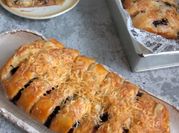 Gambar banana strudel panggang