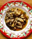 Chay: Nấm rơm kho tiêu