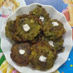 A picture of Hara bhara kabab.