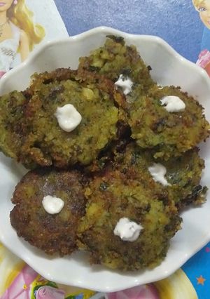 A picture of Hara bhara kabab.