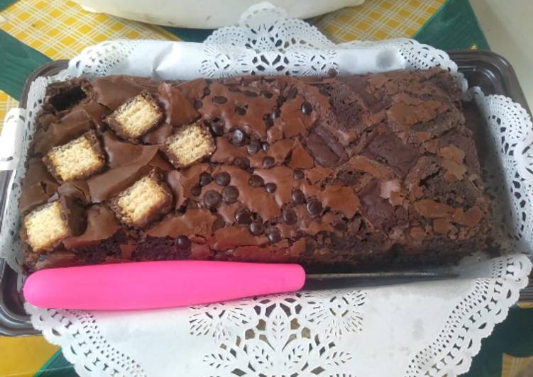 Resep Fudgie Brownies shiny, Enak Banget