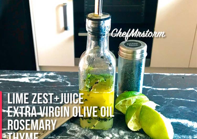 Simple Way to Make Any-night-of-the-week Infused Oil (Citrus Base)