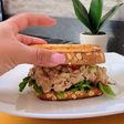 Sándwich de atún
