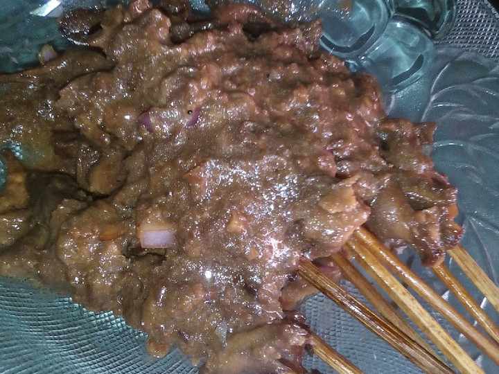 Standar Resep gampang buat Sate jamur tiram  istimewa