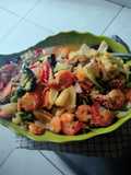 #9.oseng udang dan sayuran saus tiram
