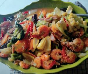 Ini Caranya 9oseng udang dan sayuran saus tiram Yummy Mantul Ini Caranya 9oseng udang dan sayuran saus tiram Yummy Mantul