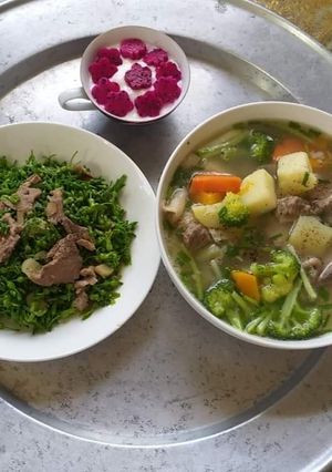 Hình của món Mâm cơm gia đình thời Covid 19.