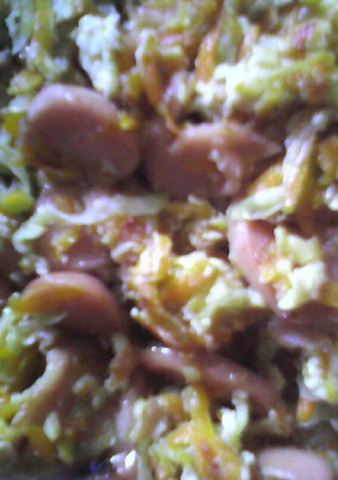 Foto resep orak arik wortel sosis bengkuang