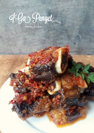 Foto resep Iga penyet