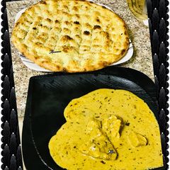 Ruhani roti /till wala kulcha A picture of Ruhani roti /till wala kulcha.