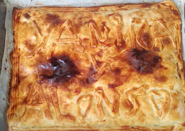 Empanada de pollo y bacon