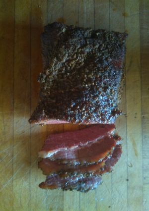 A picture of Smoked Pastrami (Dirty Version).