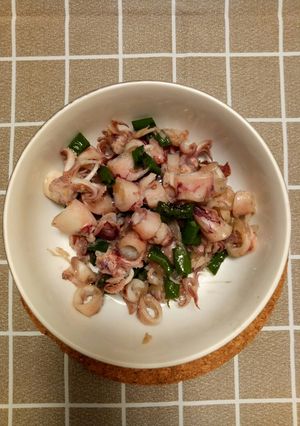 Foto resep Cumi asin cabe ijo