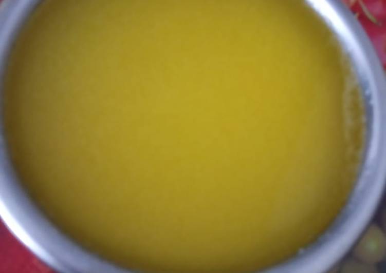 Step-by-Step Guide to Make Quick Ghee (clarified butter) from Malai