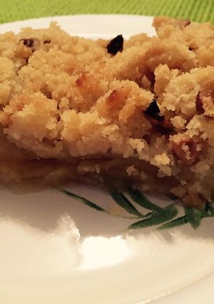 Una foto de Torta de manzana sin harina