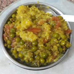A picture of Diet Mutter khichri.