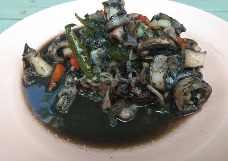 Cumi Hitam Cabe Ijo