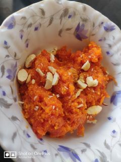 A picture of Gajar halwa.