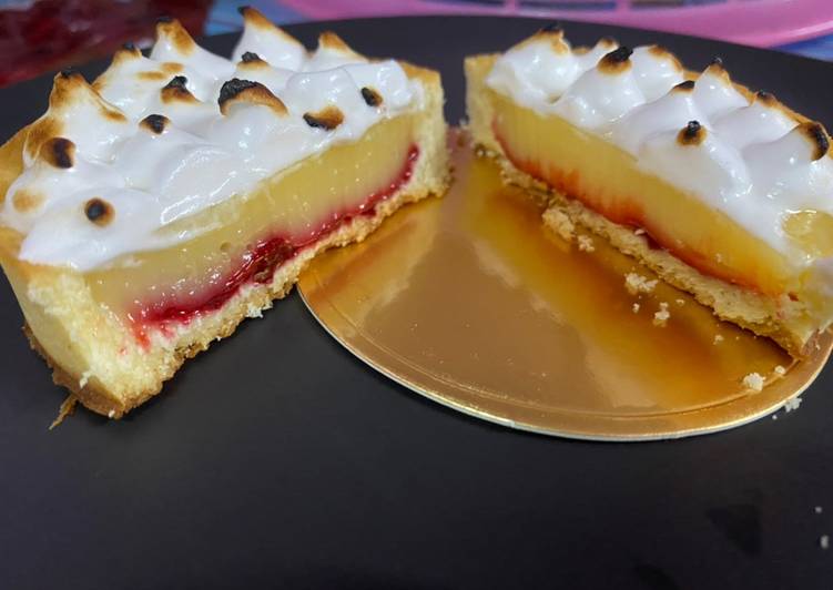 Step-by-Step Guide to Prepare Super Quick Homemade Raspberry Lemon Meringue Tart