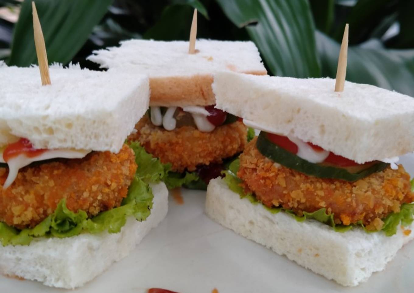 Sandwich Patty Ayam