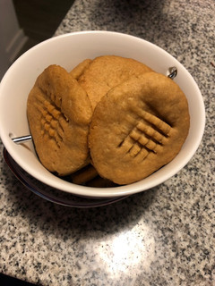 Una foto de Galletas de mantequilla de maní (Sin gluten y veganas)