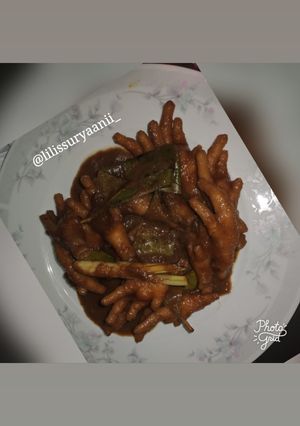 Foto resep Ceker mercon #5resep pertamaku
