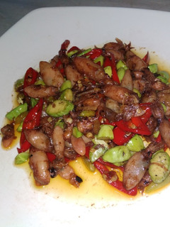 Foto resep Baby cumi sambel pete