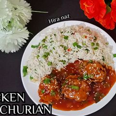 A picture of Chicken Manchurian.