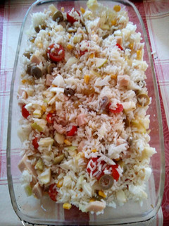 Una foto de Ensalada de arroz
