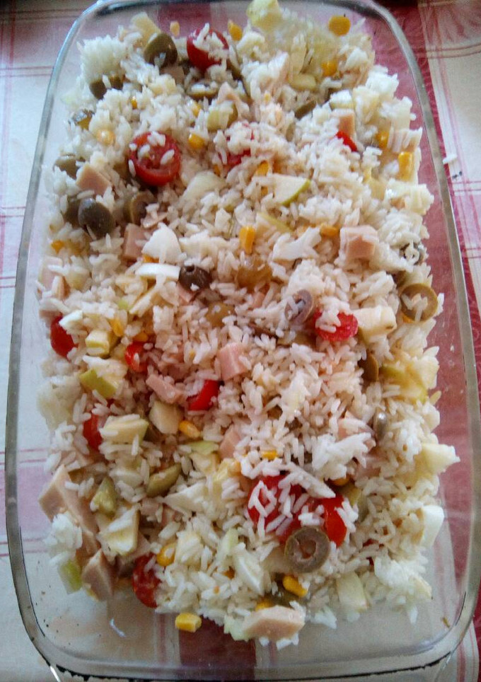 Una foto de Ensalada de arroz