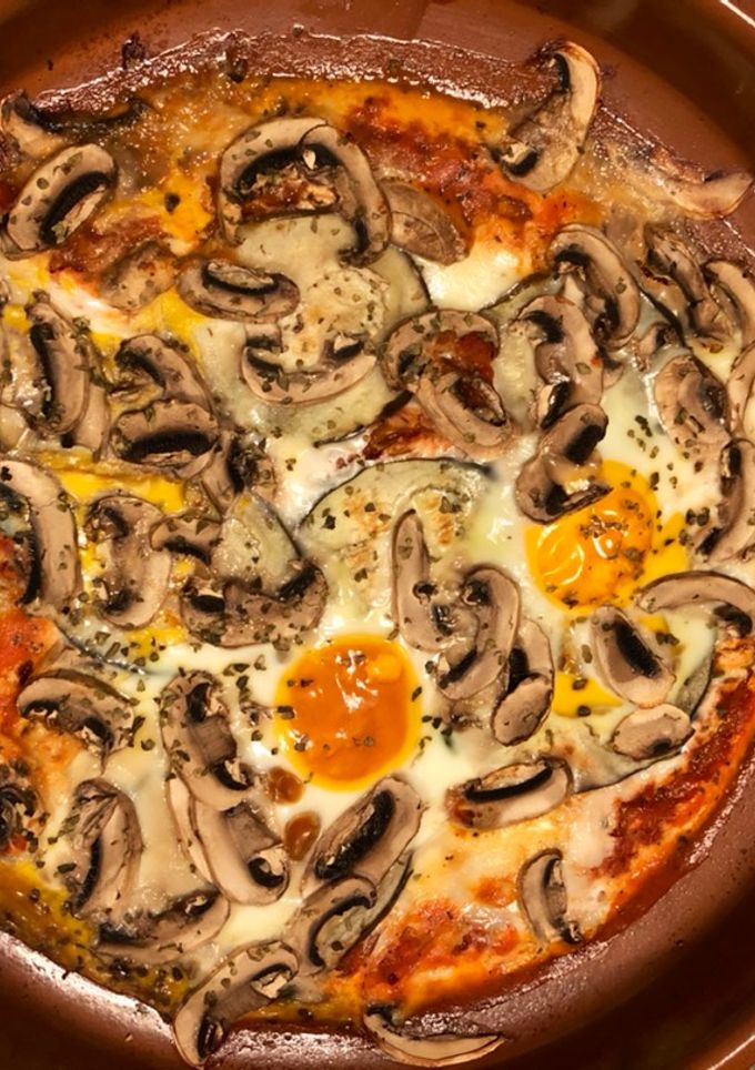 Una foto de Huevos al plato