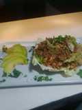 Arroz chaufa con pollo y vegetales