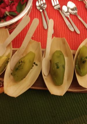 A picture of Pointed gourd sweet.
