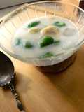 Cendol Thailand Bayam Pisang Sehat untuk anak umur 2 tahun keatas ala Mbak Anif Agustina