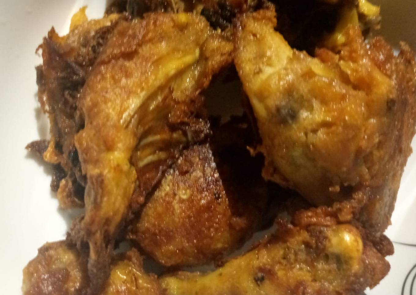 Deep fried chicken😋#weeklyjikonichallenge