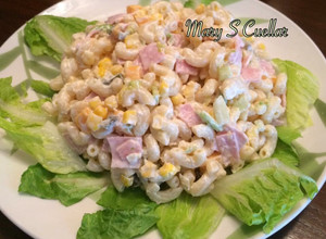 Una foto de Ensalada de Coditos A Mi Estilo💖