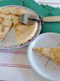 Focaccia in padella ripiena con stracchino e acciughe