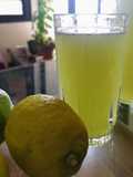 Limonada con jengibre