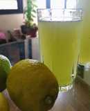 Limonada con jengibre