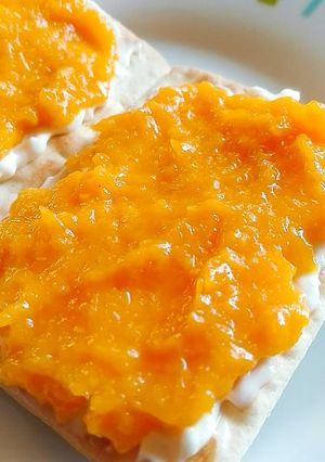 Una foto de Dulce de mandarinas con un toque de naranja, sin azúcar