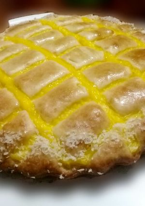 Una foto de Torta matera sin huevo! Sin polvo de hornear 😀