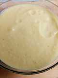 Crema de chayote (papa del aire o cayote)