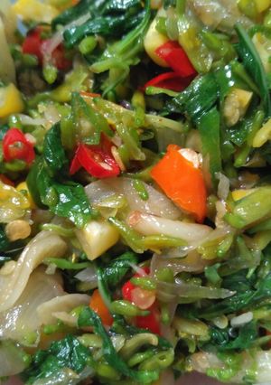 Foto resep Tumis Bunga Pepaya