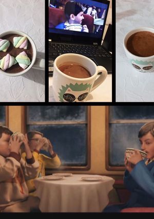 Una foto de Chocolatada Expreso Polar. 🚂☕️🍫