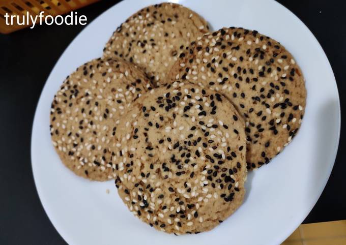 Recipe of Quick Tahini Sesame Cookies