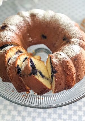 Foto resep Bolu Tape Blueberry
