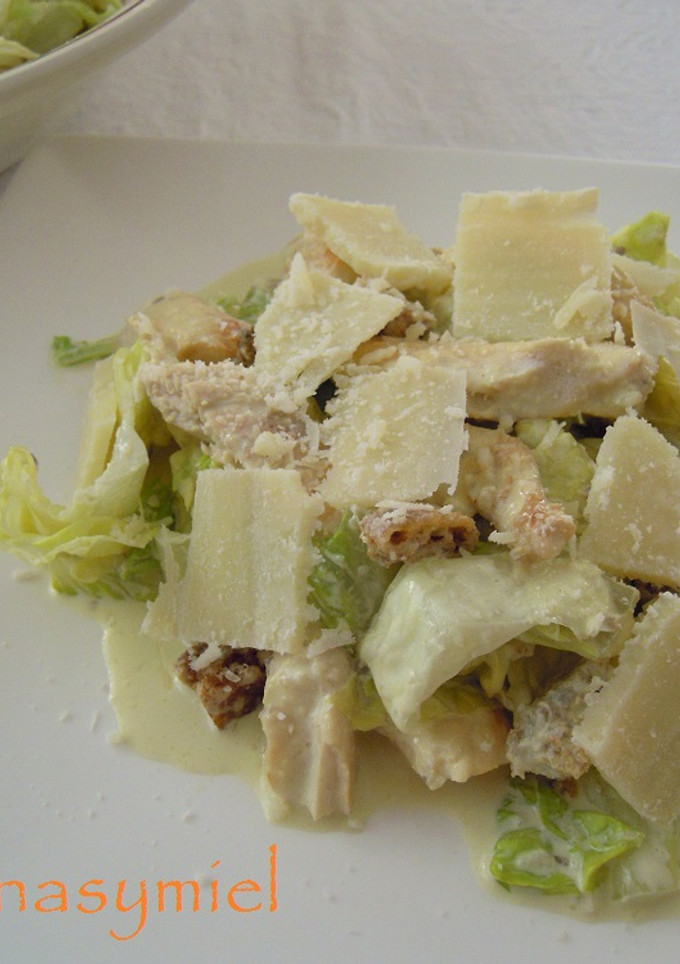 Una foto de Ensalada césar crujiente
