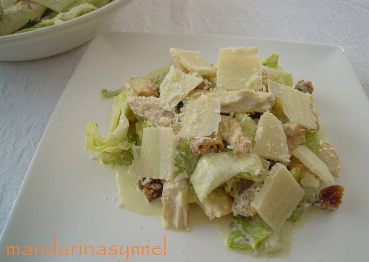 Ensalada césar crujiente