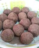 Trufas caseras de chocolate